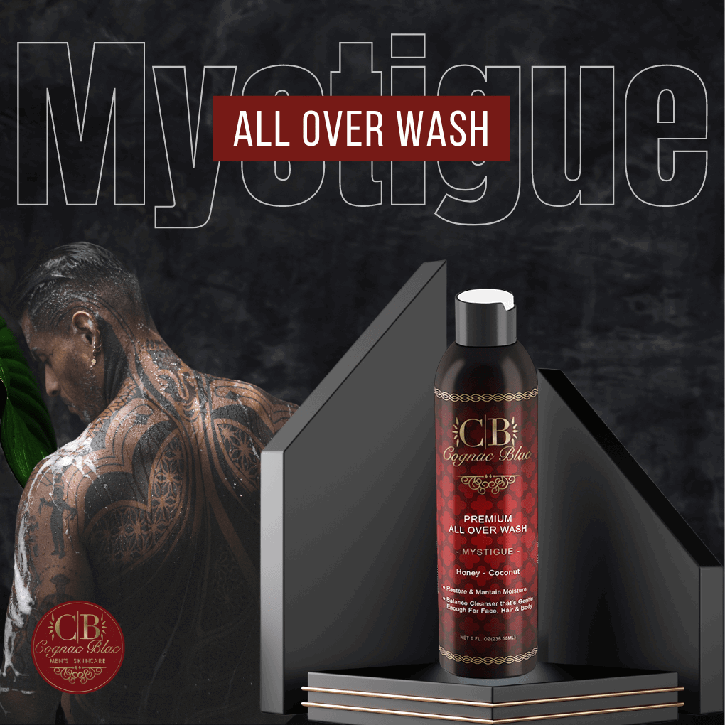 Mystigue All-Over Honey Coconut Body Wash Cognac Blac